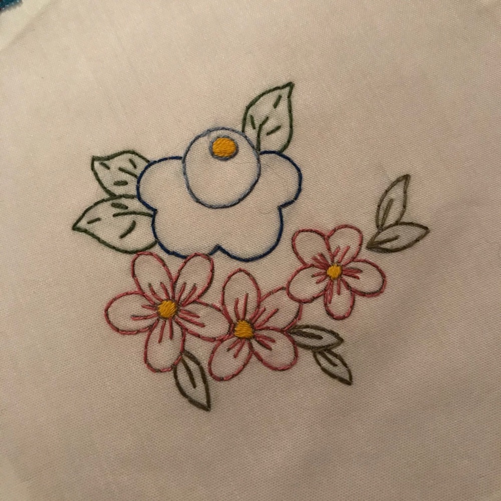 Handmade / Hand Stitched Doily - Picture 3 of 6